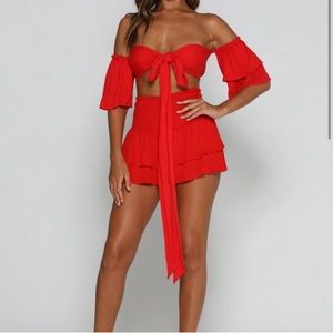 MESHKI ETTA SET RED XS